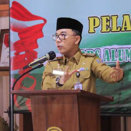 Bupati Adipati Hadiri Pelantikan Pengurus MD KAHMI Way Kanan Periode 2022-2027