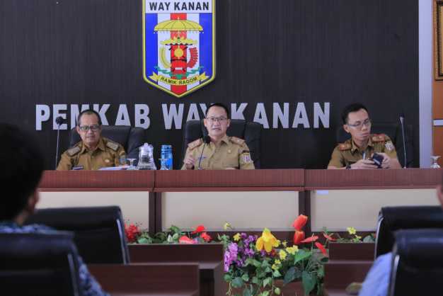 Sekda Saipul Pimpin Rapat Persiapan Lampung Craft Tahun 2022