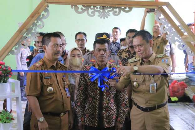 Wabup Ali Rahman Resmikan Galeri UMKM Kampung Donomulyo