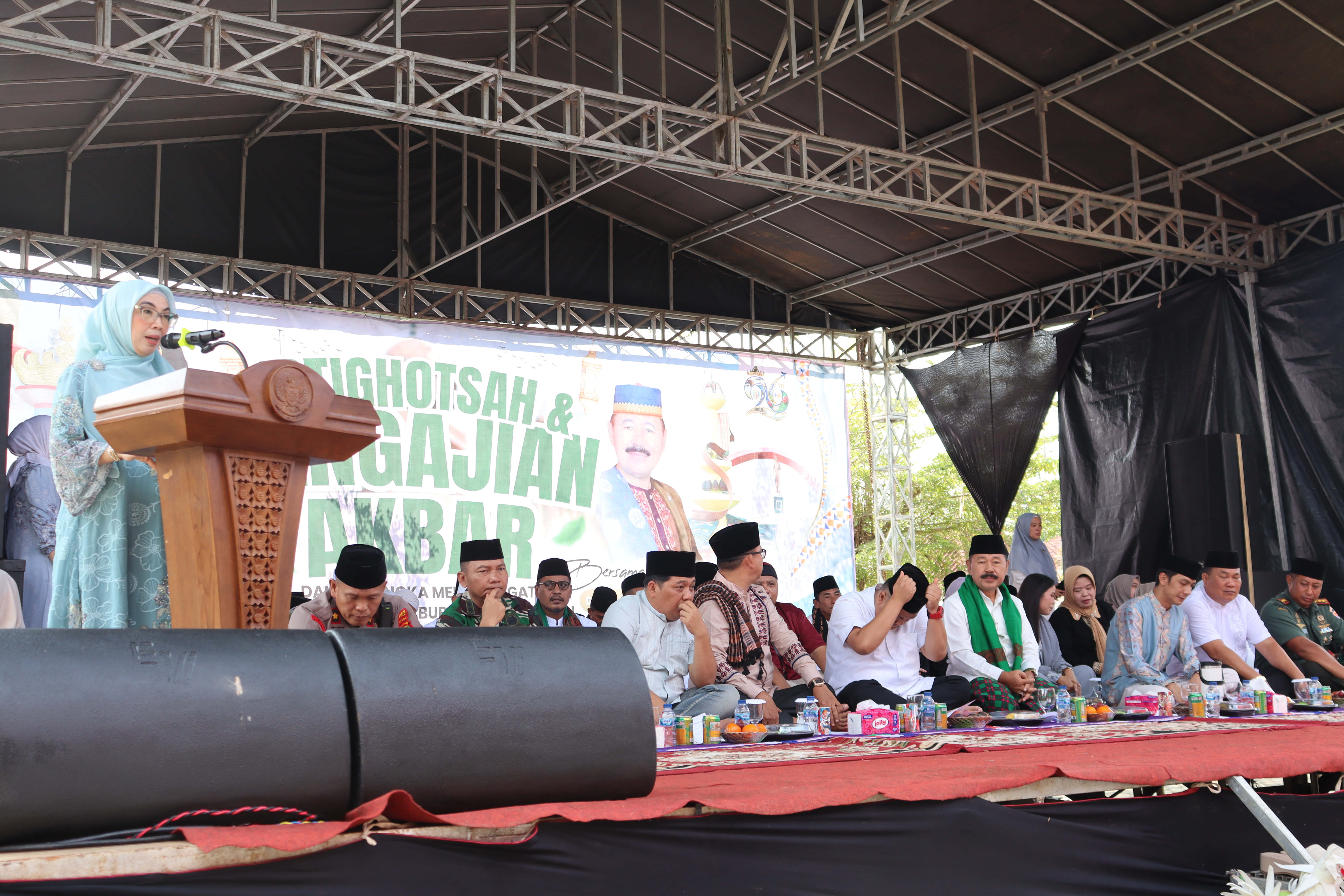 HUT Ke-26, Kabupaten Way Kanan Gelar Istighotsah dan Pengajian Akbar