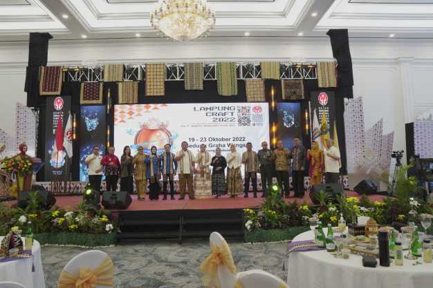 Gubernur Lampung Buka Lampung Craft Ke-III Tahun 2022