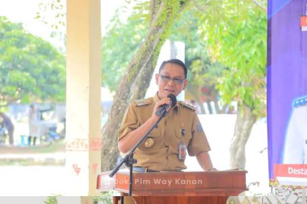Wabup Ali Rahman Hadiri Pengukuhan Pengurus Karang Taruna Kecamatan Baradatu